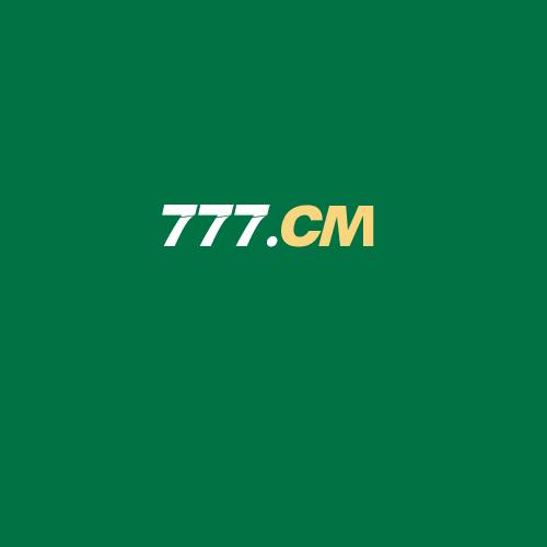 Logo da 777.CM